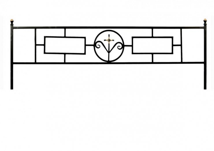 Ограда Прямоугольники с крестиком